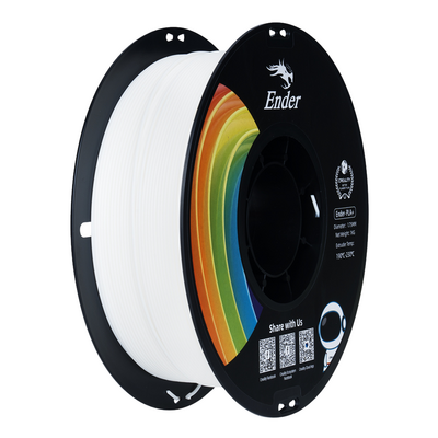Creality Ender PLA+ Filament Beyaz 1.75mm 1kg