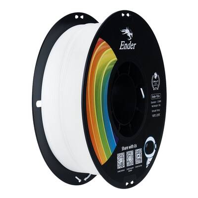 Creality Ender PLA+ Filament Beyaz 1.75mm 1kg