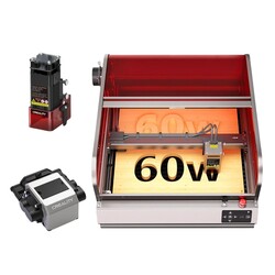 Creality Falcon2 PRO Kapalı Lazer Gravür ve Kesici - 60W + 1.6W - Thumbnail