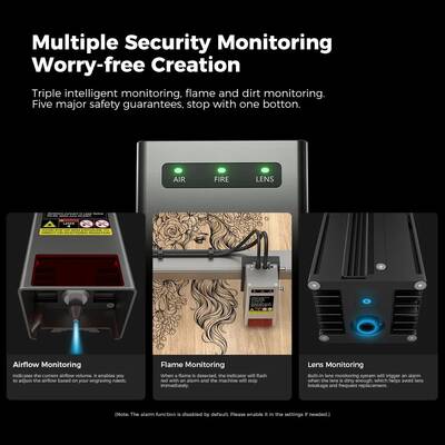 Creality Falcon2 PRO Kapalı Lazer Gravür ve Kesme Makinesi - 22W