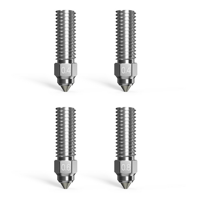 Creality K1 - K1 Max - 4lü Bimetal Nozzle Seti - Orijinal