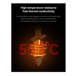 Creality K1 - K1 Max Geliştirilmiş Tam Hotend Seti - Thumbnail
