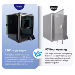 Creality K1, K1C 270 Derece Kapak Menteşe Kiti - Thumbnail