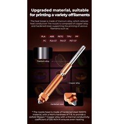 Creality K1C - K1 Max QS Hotend Full Seti - Orijinal - Thumbnail