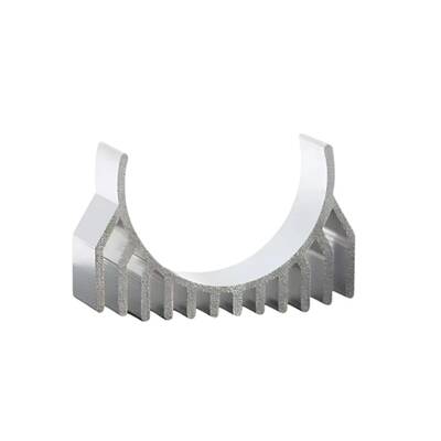 Creality K1C-K1-K1 Max Extruder Motor Üstü Alüminyum Soğutucu - Gümüş