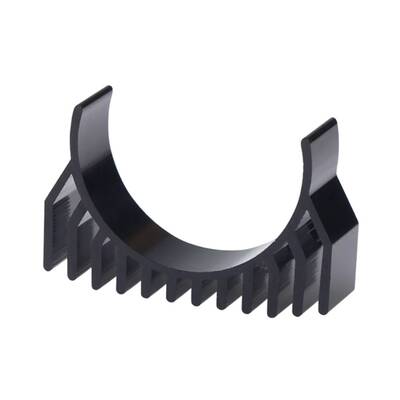 Creality K1C-K1-K1 Max Extruder Motor Üstü Alüminyum Soğutucu - Siyah