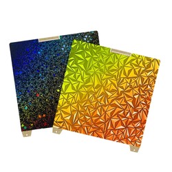 Robo90 - Creality K2 Plus Çift Taraflı Chameleon + Galaxy Kaplı Yay Çeliği Manyetik Tabla - 370x370mm