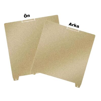 Creality K2 Plus Çift Taraflı Texture PEI Manyetik Tabla - 370x370mm