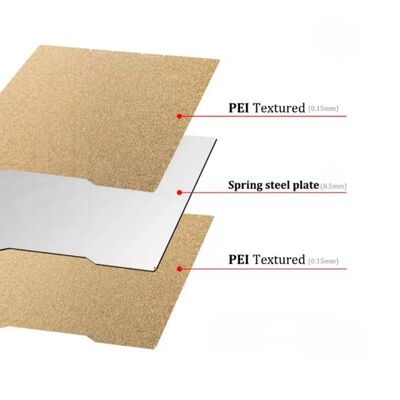Creality K2 Pro Çift Taraflı Texture PEI Tabla - 310x325mm