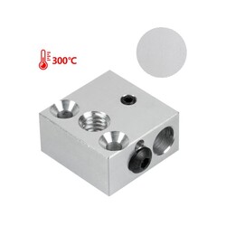Creality MK8-CR10 Isıtıcı Blok - 20x20x10mm - Ender 3 V2 Uyumlu - 300°C - Thumbnail