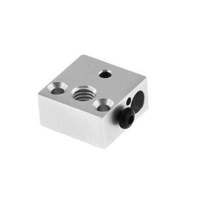 Creality MK8-CR10 Isıtıcı Blok - 20x20x10mm - Ender 3 V2 Uyumlu