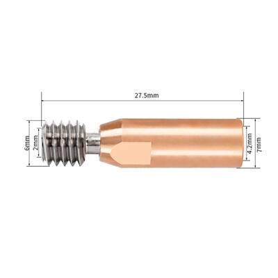 Creality MK8/CR10 Titanyum Alaşımlı Barel - M7x27mm - 1.75mm