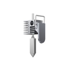 Creality 3D - Creality SPARKX i7 Hotend Seti - Sertleştirilmiş Çelik Nozzle 0.2mm