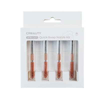 Creality "Unicorn" Quick-Swap Nozzle Kiti - K1, K1C, K1 Max - Yeni Nesil - 4 Adet