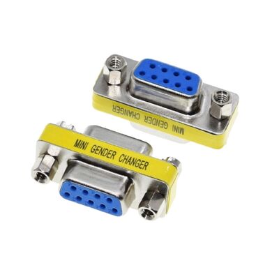 DB9 - RS232 Dişi-Dişi 9 Pin Çevirici Ara Adaptör