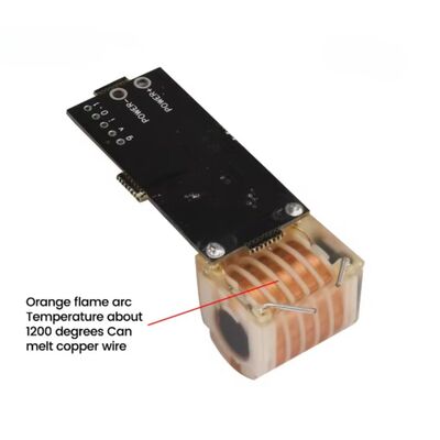 DC 7V-15V / 15KV-20KV Yüksek Frekanslı AC Yüksek Voltaj Jeneratörü