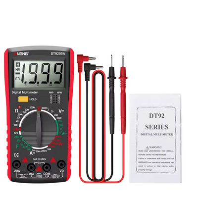 Aneng Dijital Multimetre- Avometre - Ölçü Aleti Dt-9205A