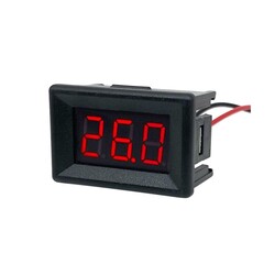Dijital Voltmetre 0.36'' DC 4.5V-30V - Kırmızı - Thumbnail