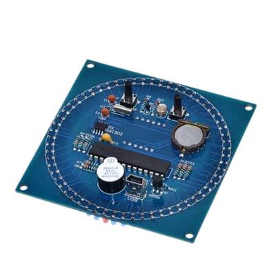 DS1302 Dairesel Elektronik Saat - Alarm - Demonte Lehimleme Kiti