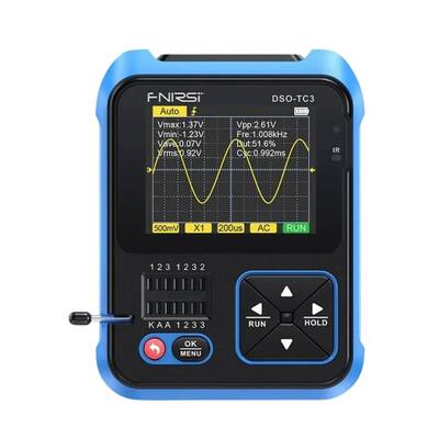 DSO-TC3-S El Tipi Dijital Osiloskop Transistör Test Cihazı