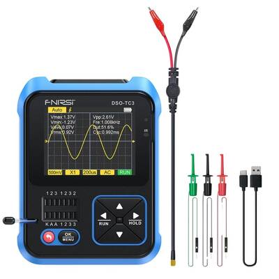 DSO-TC3-S El Tipi Dijital Osiloskop Transistör Test Cihazı