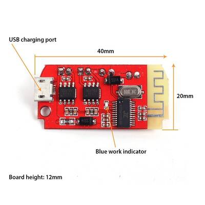 DW-CT14+ Şarj Edilebilir Bluetooth Modülü