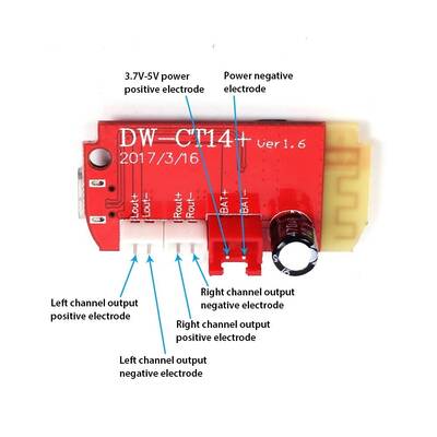 DW-CT14+ Şarj Edilebilir Bluetooth Modülü