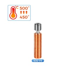 E3D V5 M6x26mm Titanyum Alaşımlı Barel - 1.75mm All Metal - Thumbnail