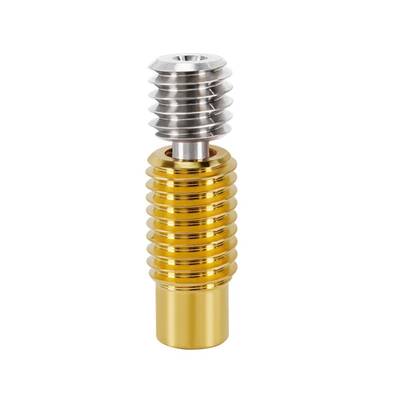 E3D V6 M7x22mm Titanyum Alaşımlı Altın Kaplı Barel - 1.75mm All Metal