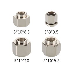 Eksantrik Düz Taban Somun - 5x8x9.5mm - Thumbnail