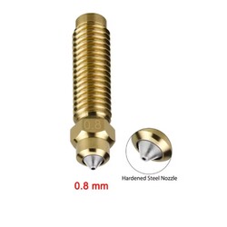 Robo90 - Elegoo Centauri Carbon Sertleştirilmiş Çelik Pirinç Nozzle 0.8mm