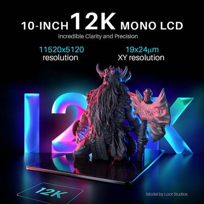 ELEGOO Saturn 3 Ultra 12K 3D Yazıcı