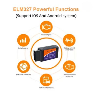 ELM327 V2.1 OBD2 Bluetooth Araç Teşhis Cihazı