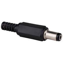 Erkek Kablo Tipi DC Jak 5.5x2.1mm (IC-251) - Kısa - Thumbnail