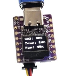 ESP32-C3 0.42 İnç OLED Modülü Wifi+Bluetooth ESP32 Geliştirme Kartı - Thumbnail