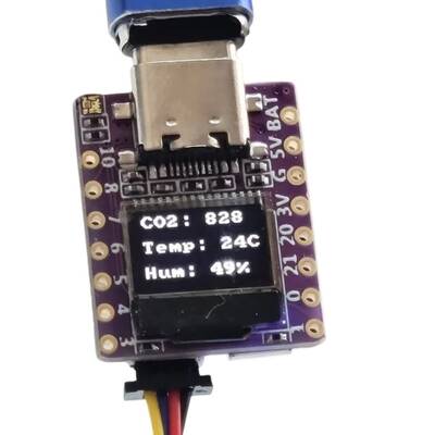 ESP32-C3 0.42 İnç OLED Modülü Wifi+Bluetooth ESP32 Geliştirme Kartı