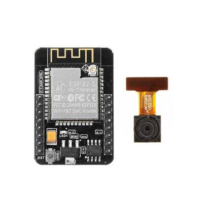 ESP32-CAM Wifi Bluetooth Geliştirme Kartı ve OV2640 Kamera Modülü