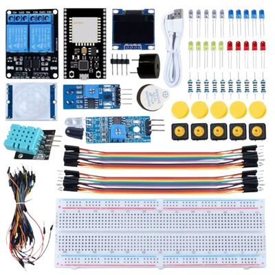 ESP32 Geliştirme Kartı IOT Başlangıç Seti - Kutulu