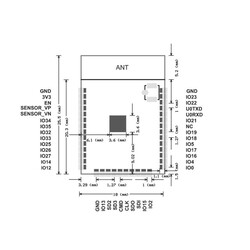 ESP32-S Wi-Fi+BT SoC Module - Thumbnail