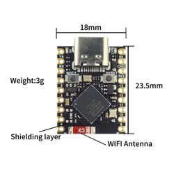 ESP32-S3 Süper Mini WiFi Bluetooth Modülü - Thumbnail
