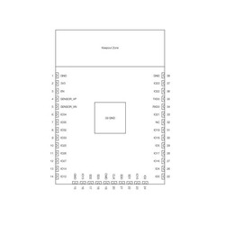 ESP32-WROOM-32 Wi-Fi-Bluetooth Module - Thumbnail