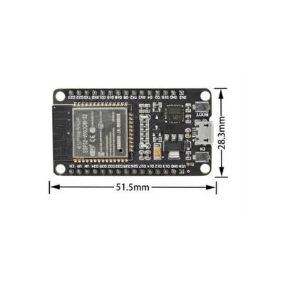 ESP32-Wroom-32 Wifi ve Bluetooth Geliştirme Kartı