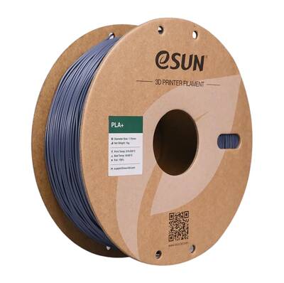 eSUN Gri PLA+ Plus Filament 1.75mm - 1 Kg