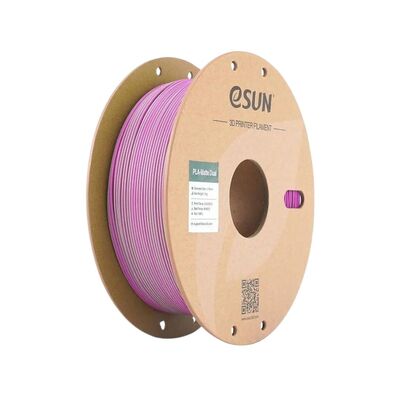 eSUN PLA-Matte Dual Filament - Yeşil - Pembe - 1.75mm 1Kg