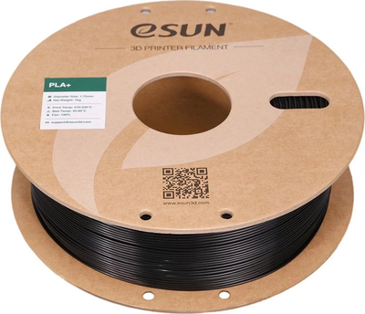 eSUN Siyah PLA+ Plus Filament 1.75mm - 1 Kg