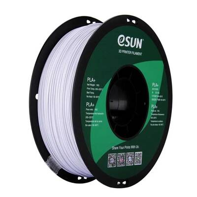 eSUN Soğuk Beyaz PLA+ Plus Filament 1.75mm - 1 Kg