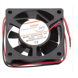 Tidar - Fan 60x60x20MM 24V 0.09A 2.18W 4000RPM BB