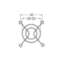 Fan Teli - 40X40mm - Thumbnail