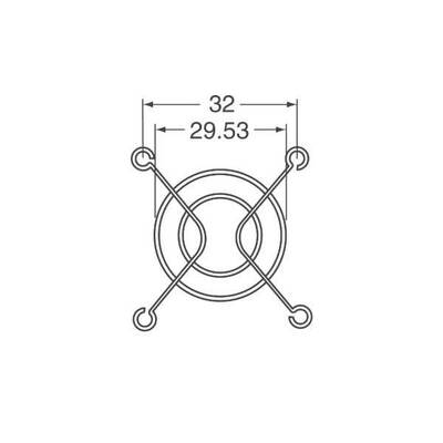 Fan Teli - 40X40mm