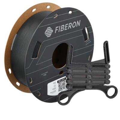 Polymaker Fiberon PET-CF17 Siyah Filament 1.75mm 500gr
